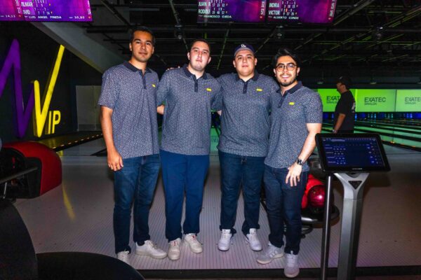 EXATEC Sinaloa torneo de boliche con causa 1 2do lugar
