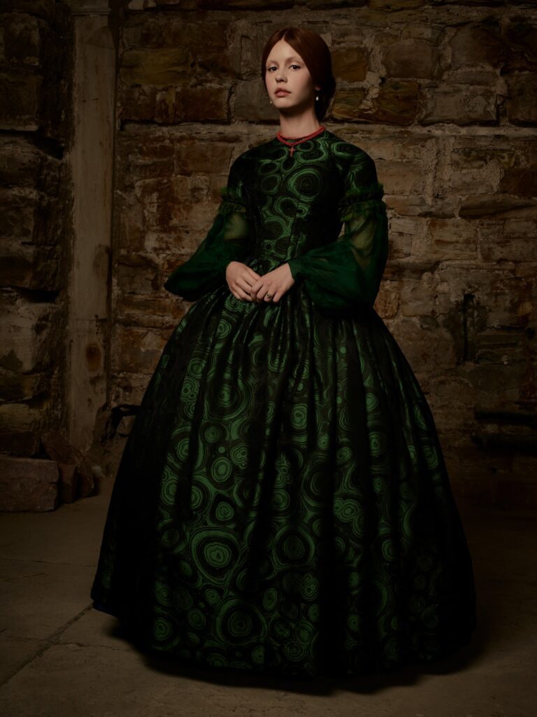 FRANKENSTEIN. Mia Goth as Elizabeth. Cr. Frank Ockenfels/Netflix © 2025.