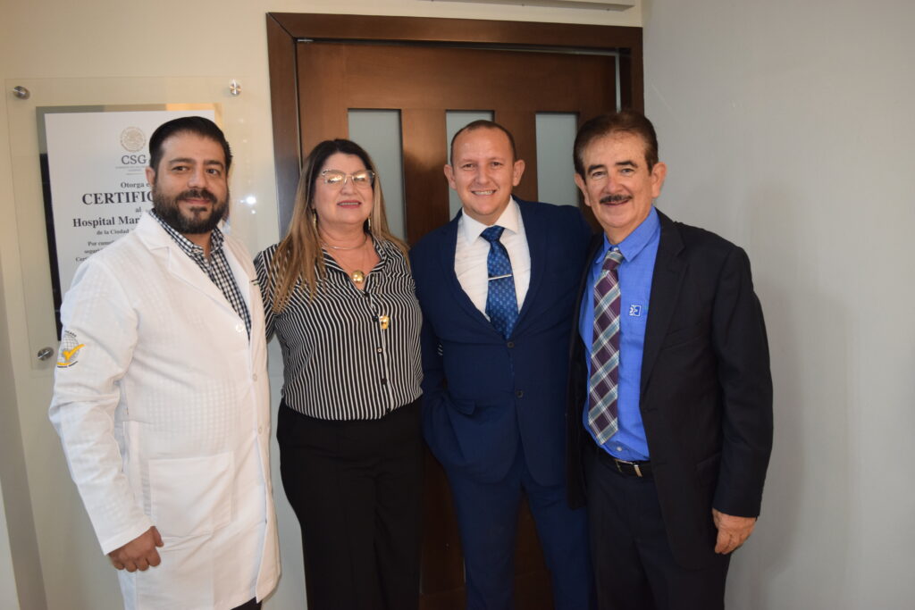 Alejandro Granados, Beatriz Zatarain, Jorge Pagola y Jesús Manuel Santiago Osuna