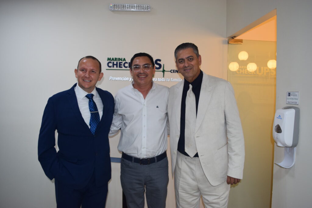 Jorge Pagola, Felipe Parada y Matías Eduardo Zazueta