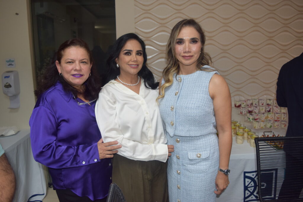 Martha Ángulo, Ceci Hurtado y Lilia Guerrero