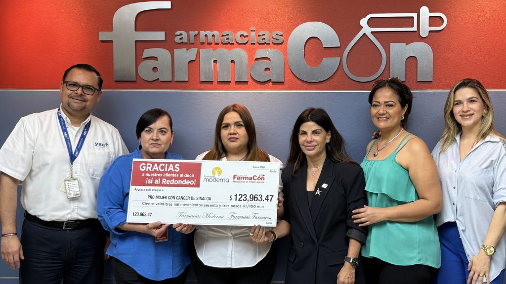 Farmacias encauza culiacán donativo fármacon yza
